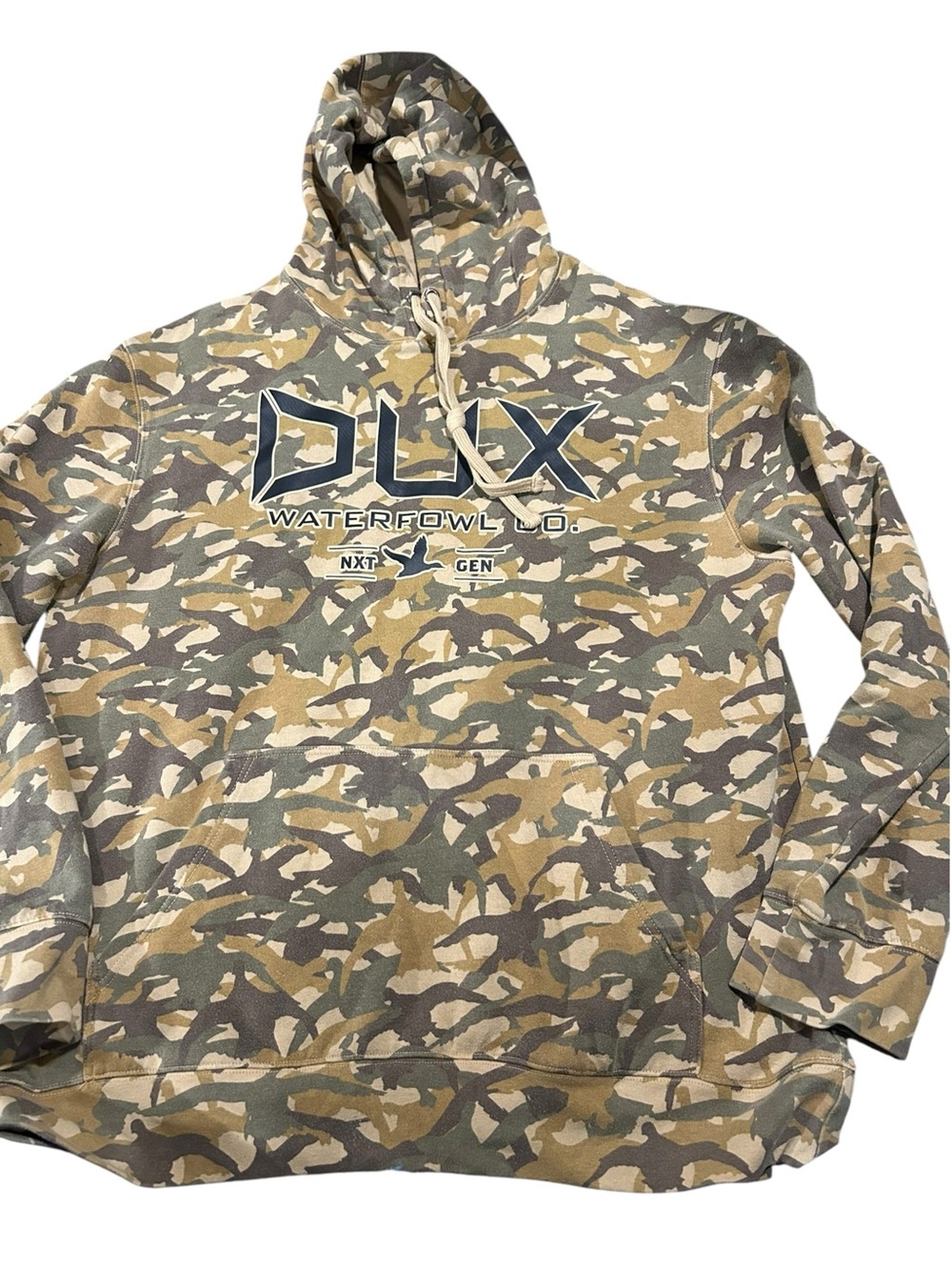 DUX Men’s Camo Hoodie Sweatshirt